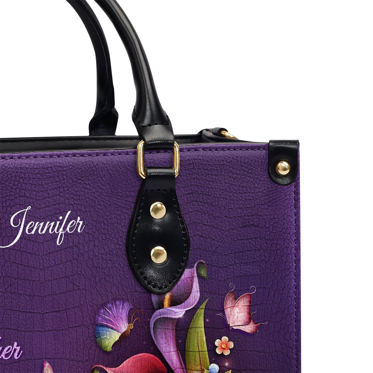 Everyone Who Loves Has Been Born Of God - Personalized Leather Handbag GMJSLB200079