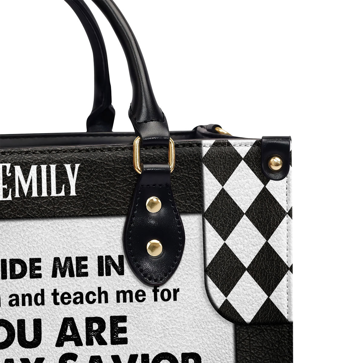 Christian Faith - Personalized Leather Handbag for Women GMJSLB200085