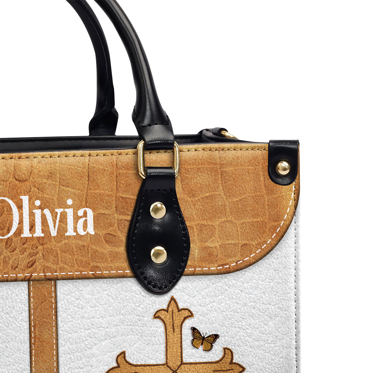 Faith-Inspired Gift - Personalized Leather Handbag GMJSLB200081