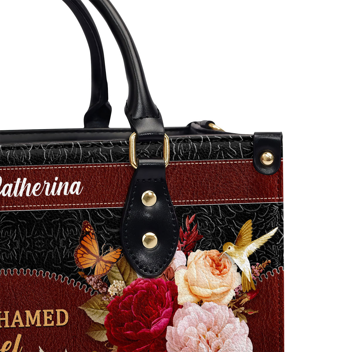Faith-Inspired - Personalized Leather Handbag GMJSLB200080