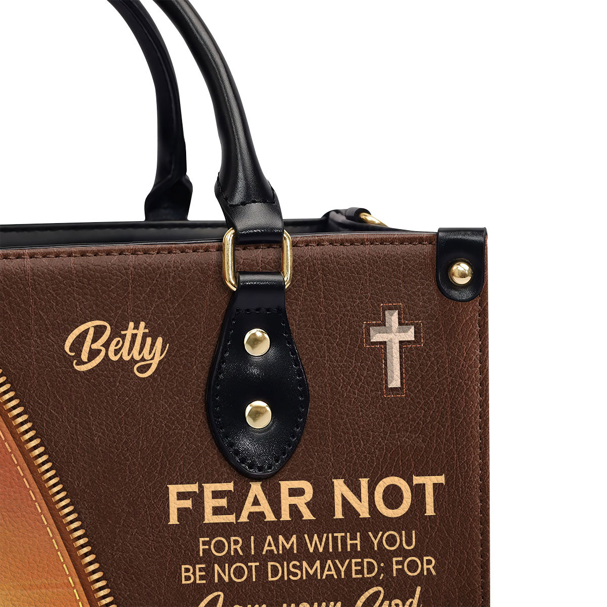 Faith-Inspired - Personalized Leather Handbag GMJSLB200104