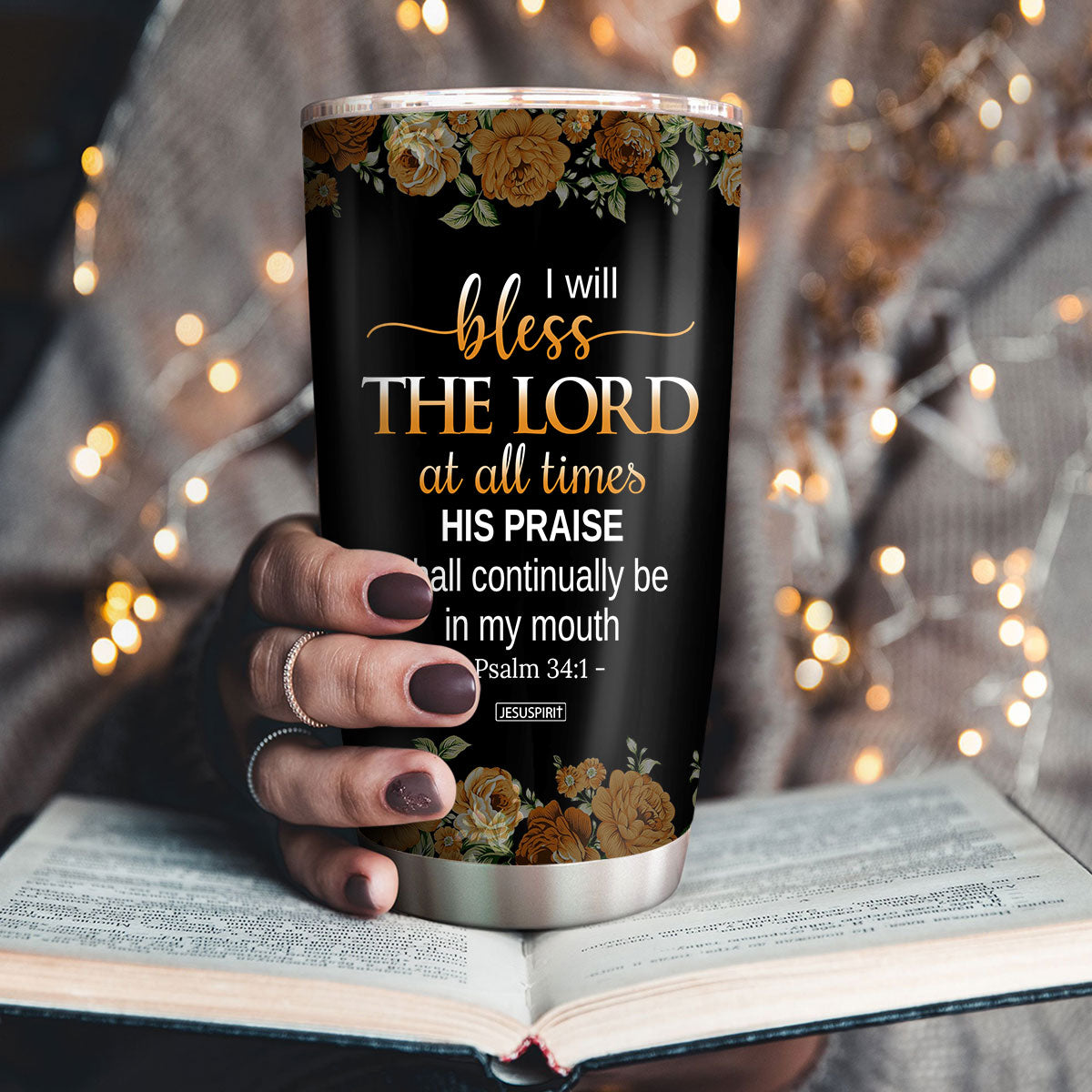 Faith-Inspired - Personalized Stainless Steel Tumbler