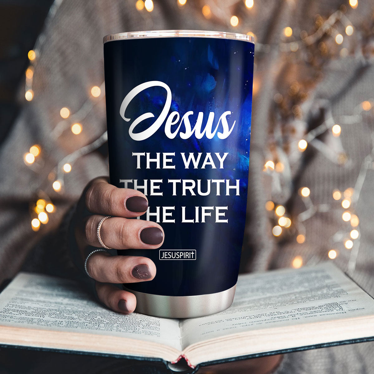 Jesus The Way The Truth The Life - Personalized Tumbler