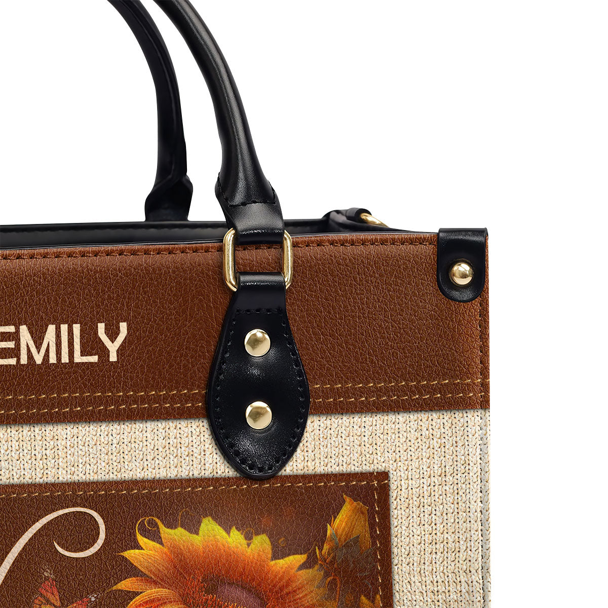 With God All Things Are Possible - Personalized Leather Handbag GMJSLB200010