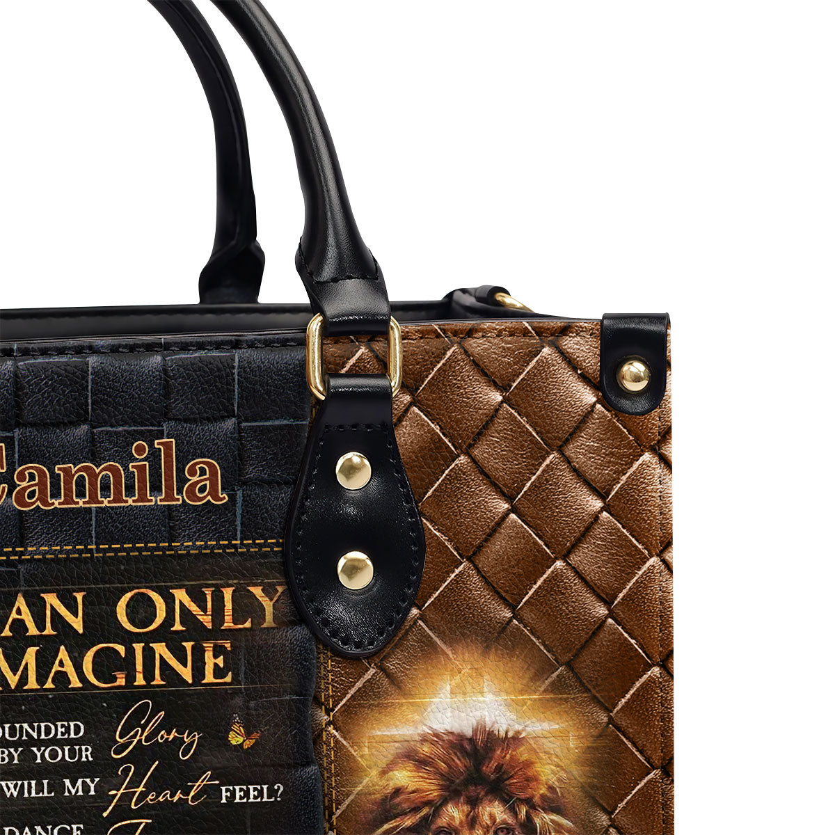 Faith-Inspired - Personalized Leather Handbag GMJSLB200088