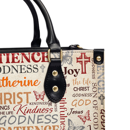 Faith Inspiration - Personalized Leather Handbag for Women GMJSLB200023