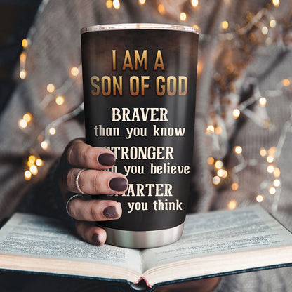 Son Of God - Personalized Stainless Steel Tumbler