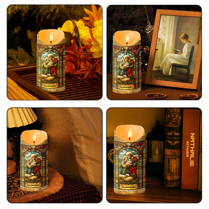 As For Me And My House - Personalized Faith Candle