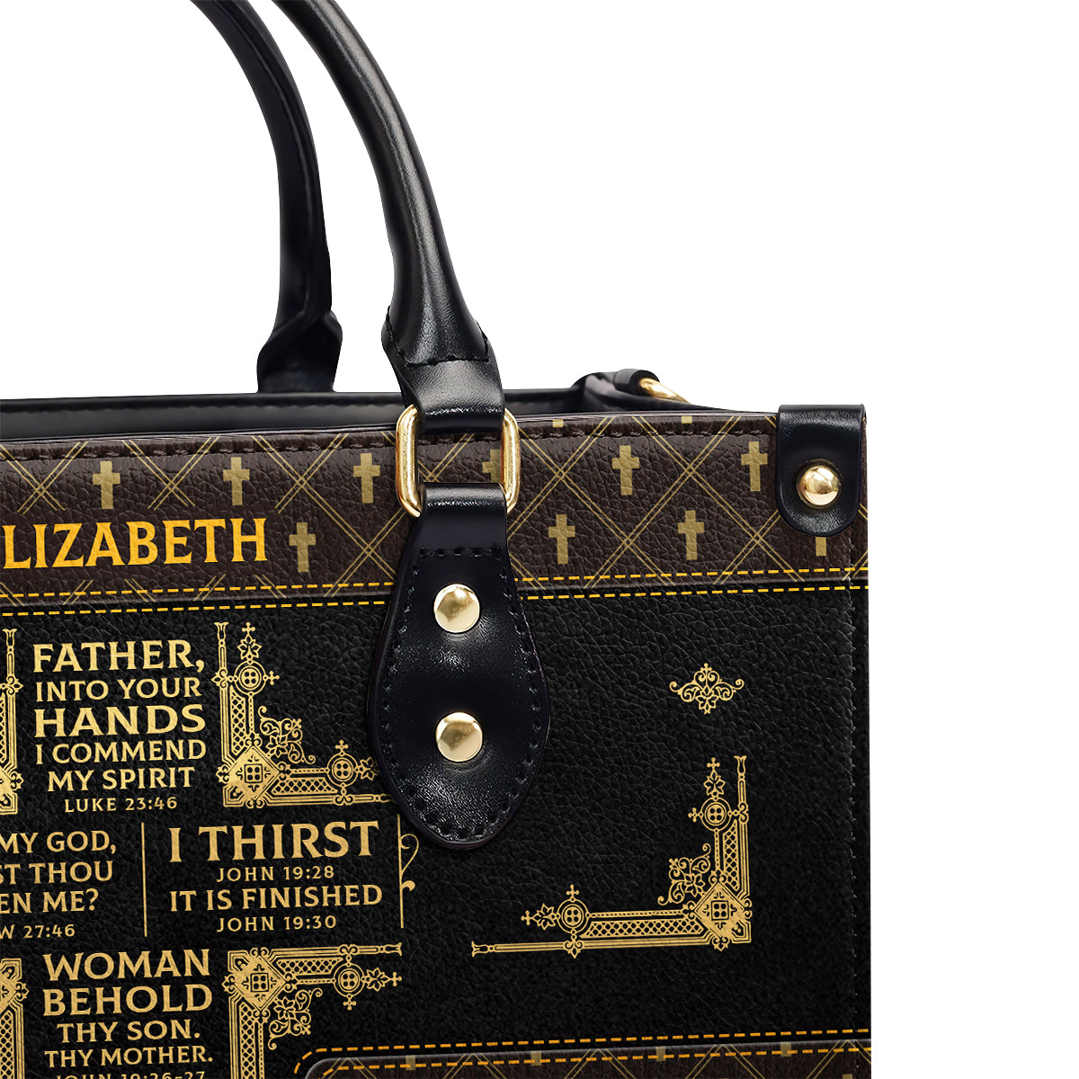 Faith-Inspired - Personalized Leather Handbag GMJSLB200001