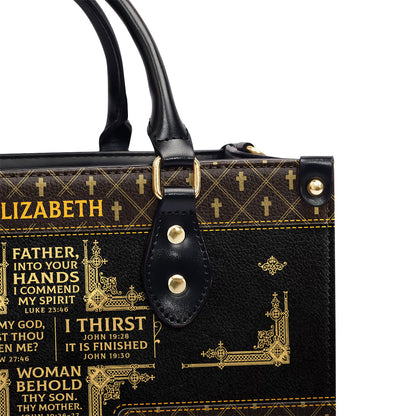 Faith-Inspired - Personalized Leather Handbag GMJSLB200001