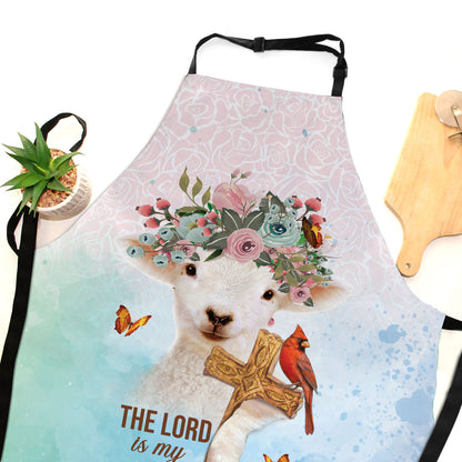 Psalm 23:1 Gift for Women - Inspirational Apron