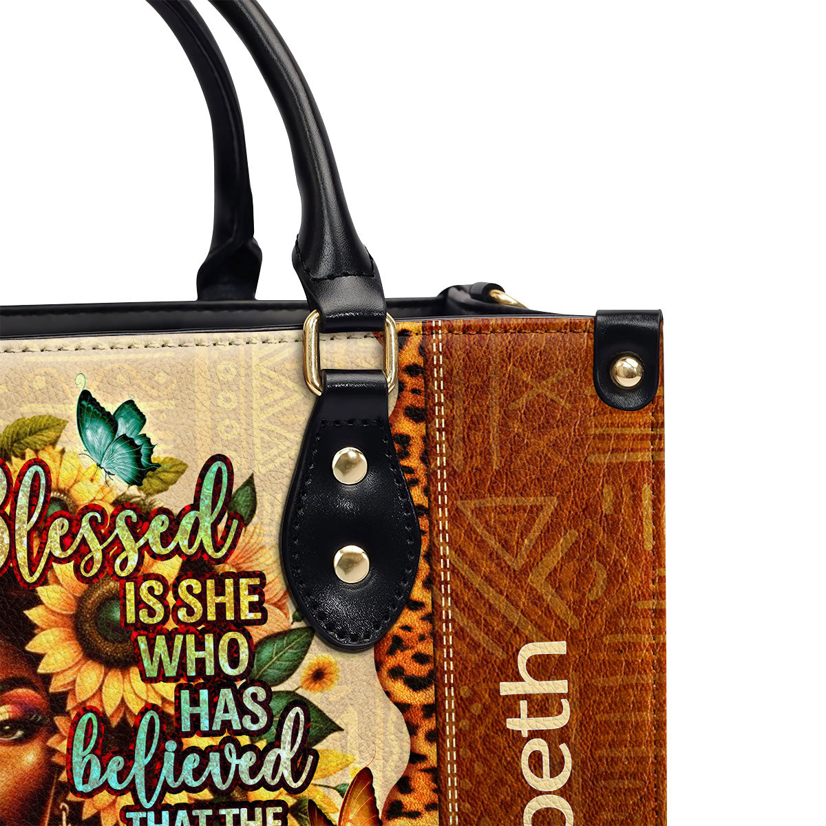 Faith-Inspired - Personalized Leather Handbag GMJSLB200009