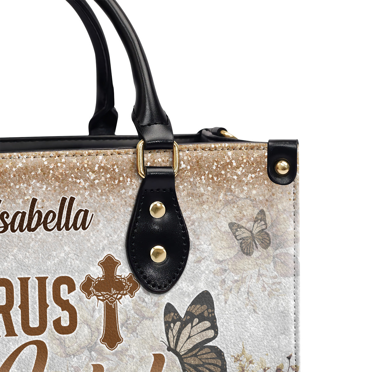 Trust In The Lord - Personalized Leather Handbag GMJSLB200021