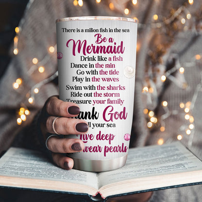 Thank God For All Your Sea - Personalized Tumbler