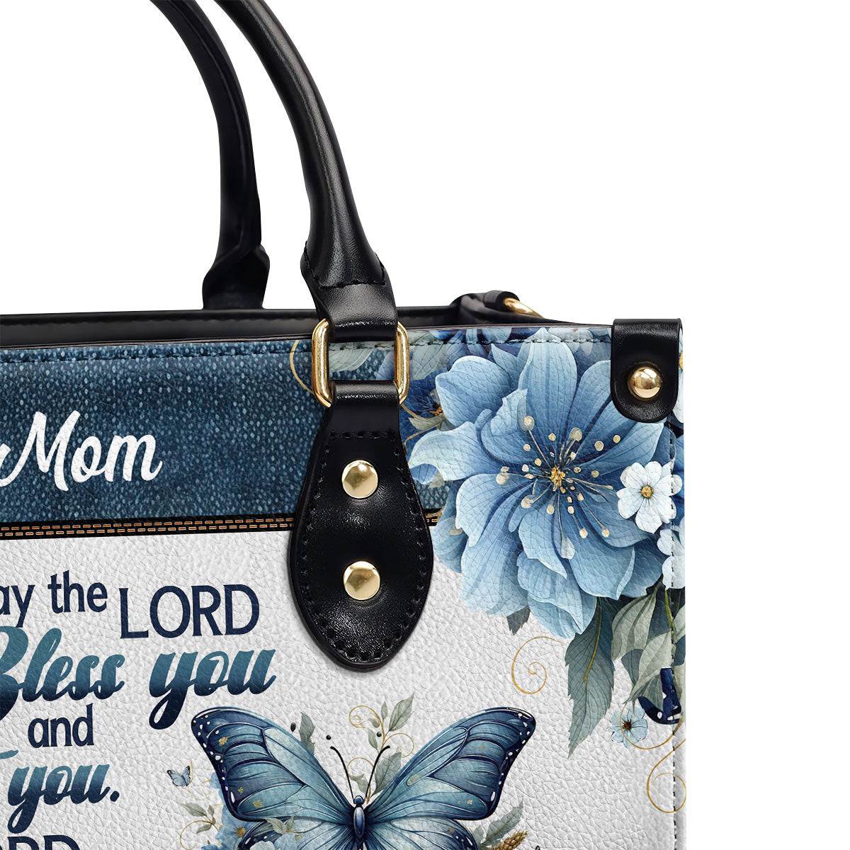 May The Lord Bless You - Personalized Leather Handbag GMJSLB200003