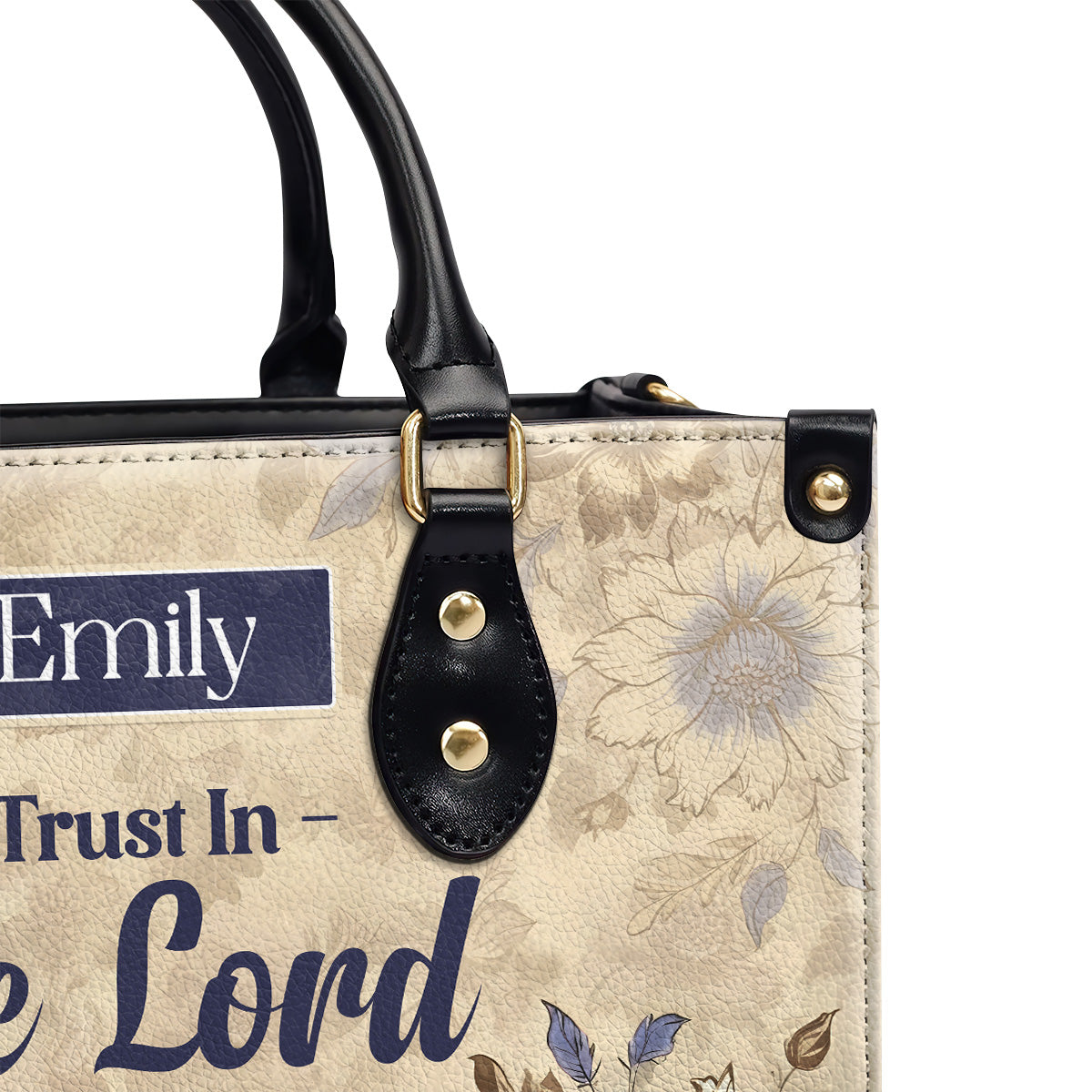 Trust In The Lord - Personalized Leather Handbag - Gift for Women GMJSLB200079