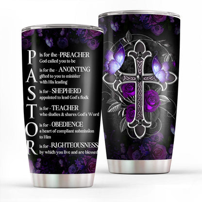 Jesus Cross - Inspirational Stainless Steel Tumbler 20oz