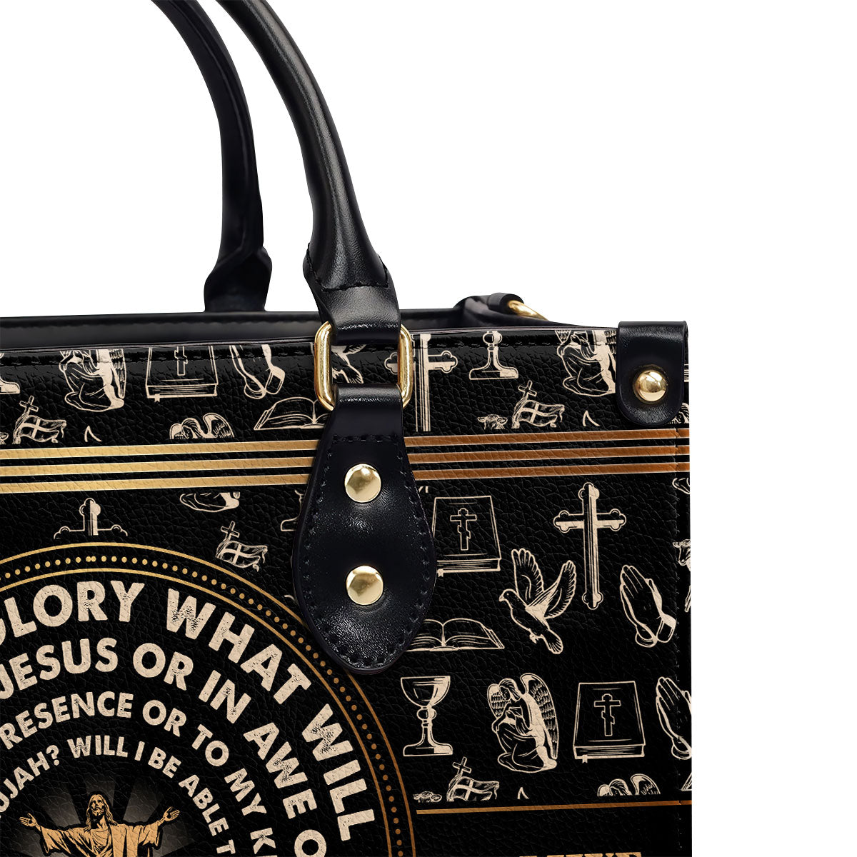 Faith-Inspired - Personalized Leather Handbag GMJSLB200099