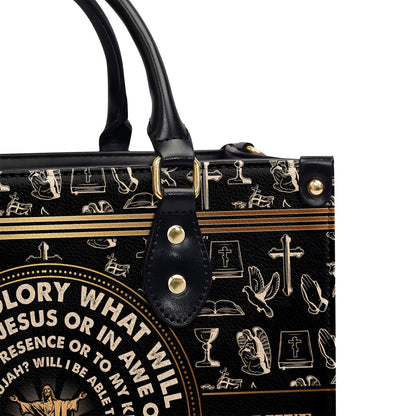 Faith-Inspired - Personalized Leather Handbag GMJSLB200099