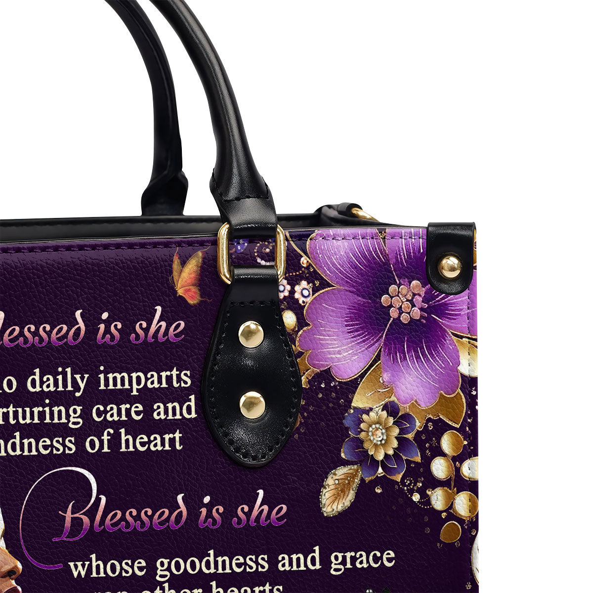 Faith-Inspired - Personalized Leather Handbag GMJSLB200019