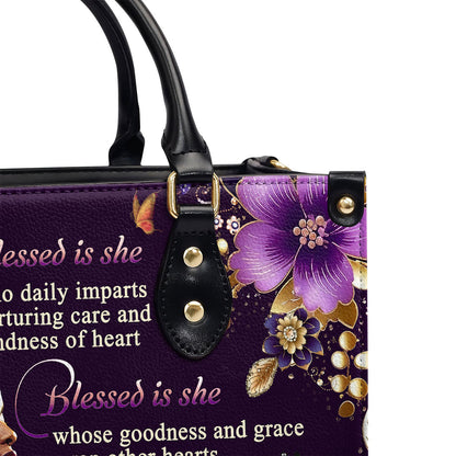 Faith-Inspired - Personalized Leather Handbag GMJSLB200019