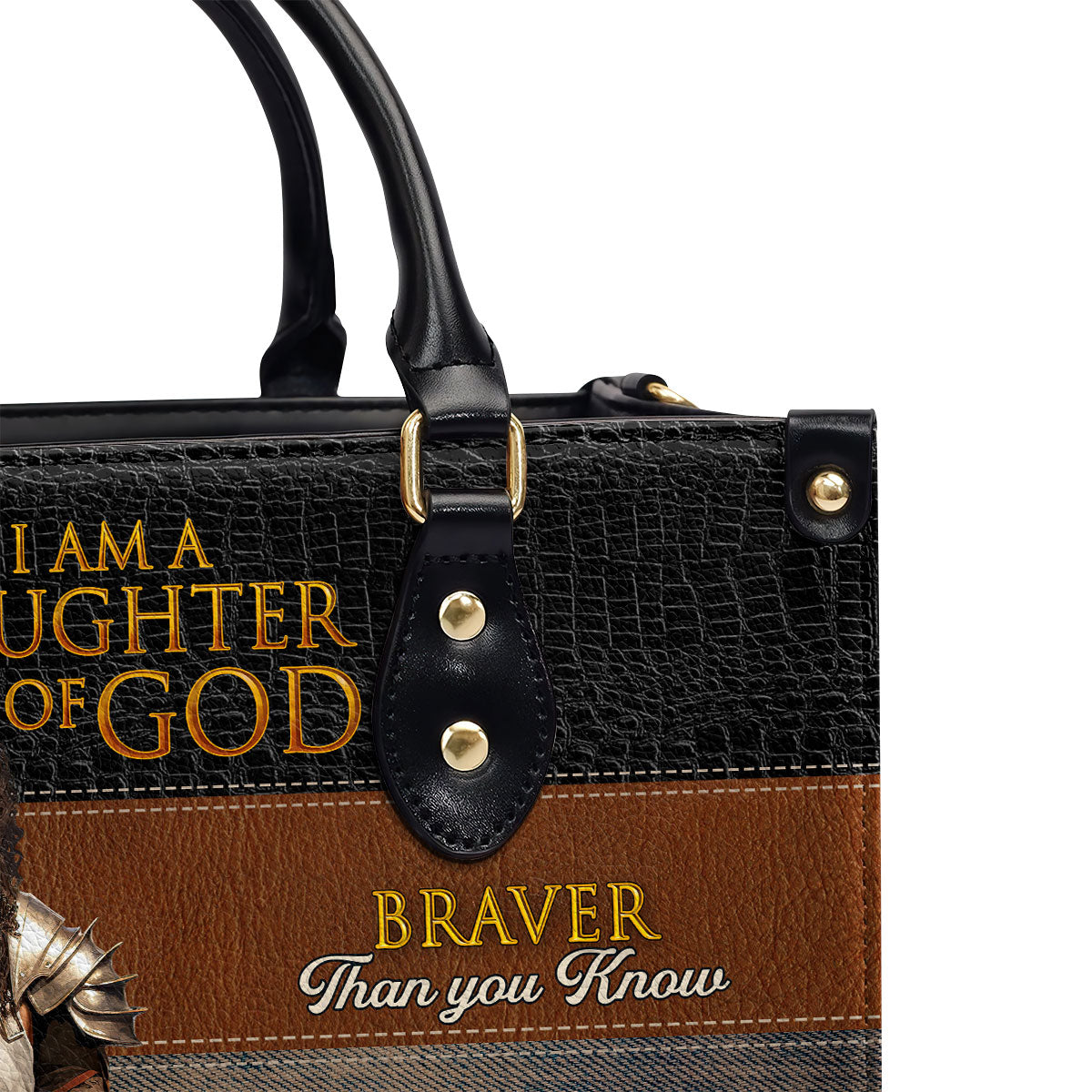Faith-Inspired - Personalized Leather Handbag GMJSLB200031