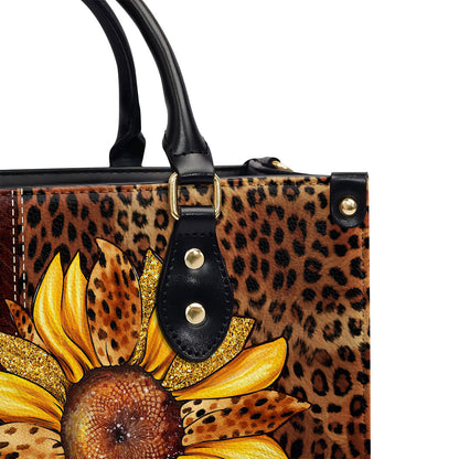 You Are God Created - Personalized Leather Handbag GMJSLB200011