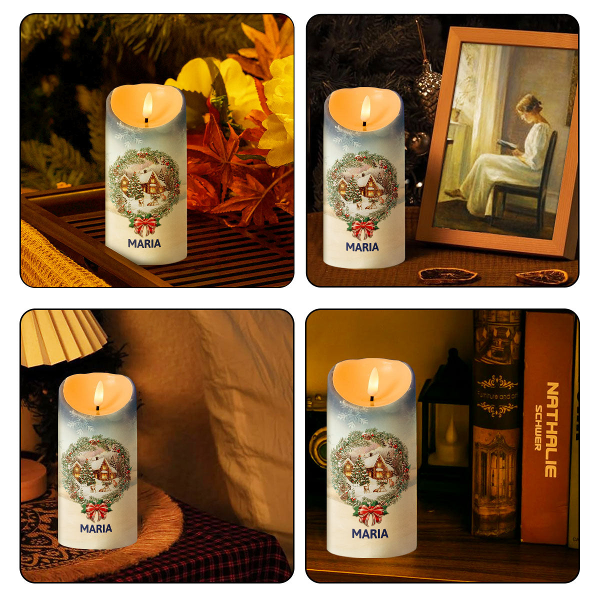 Be Still And Know That I'm God - Personalized Flameless LED Candle