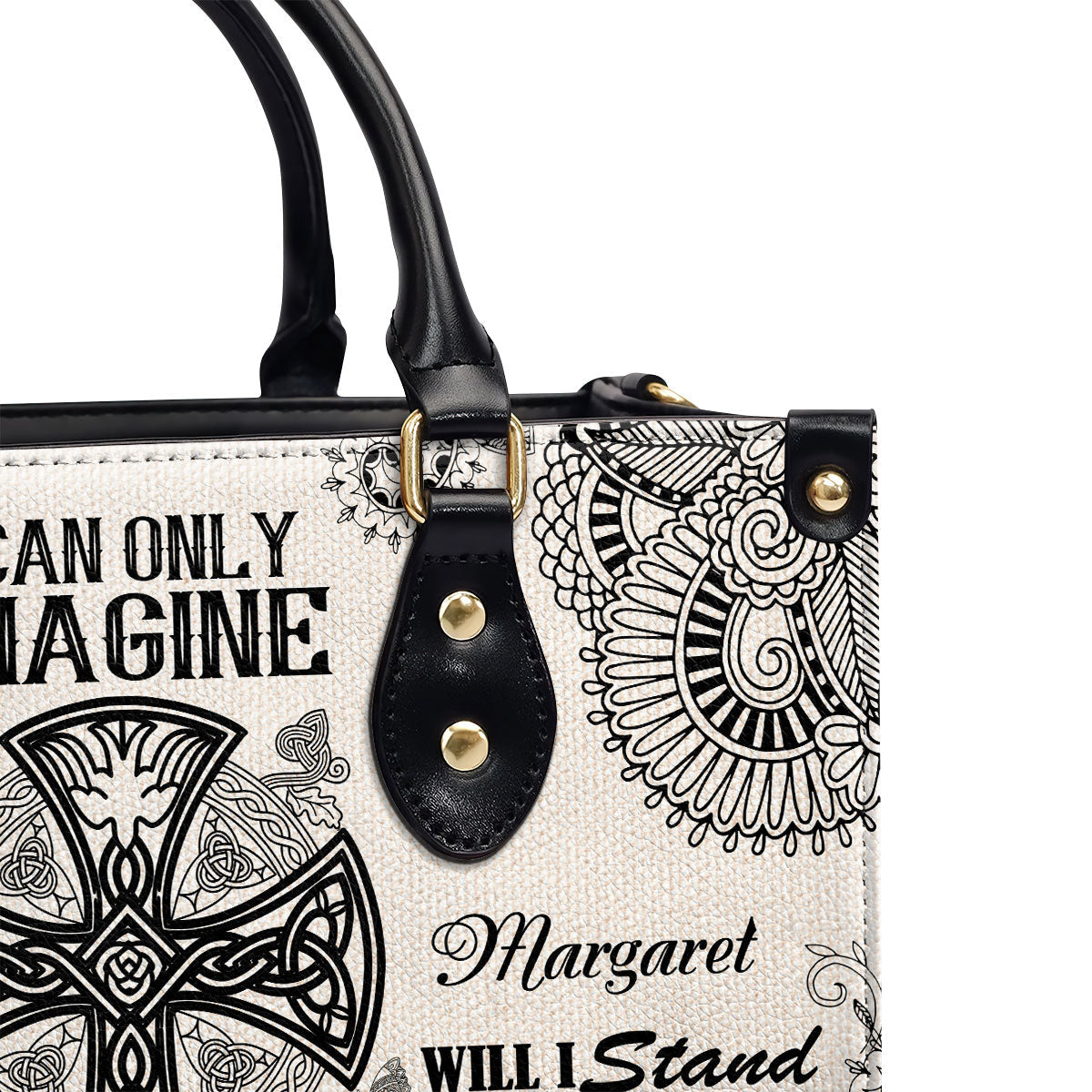 Inspirational Faith - Personalized Leather Handbag GMJSLB200027