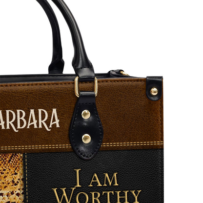 Faith-Inspired - Personalized Leather Handbag GMJSLB200087