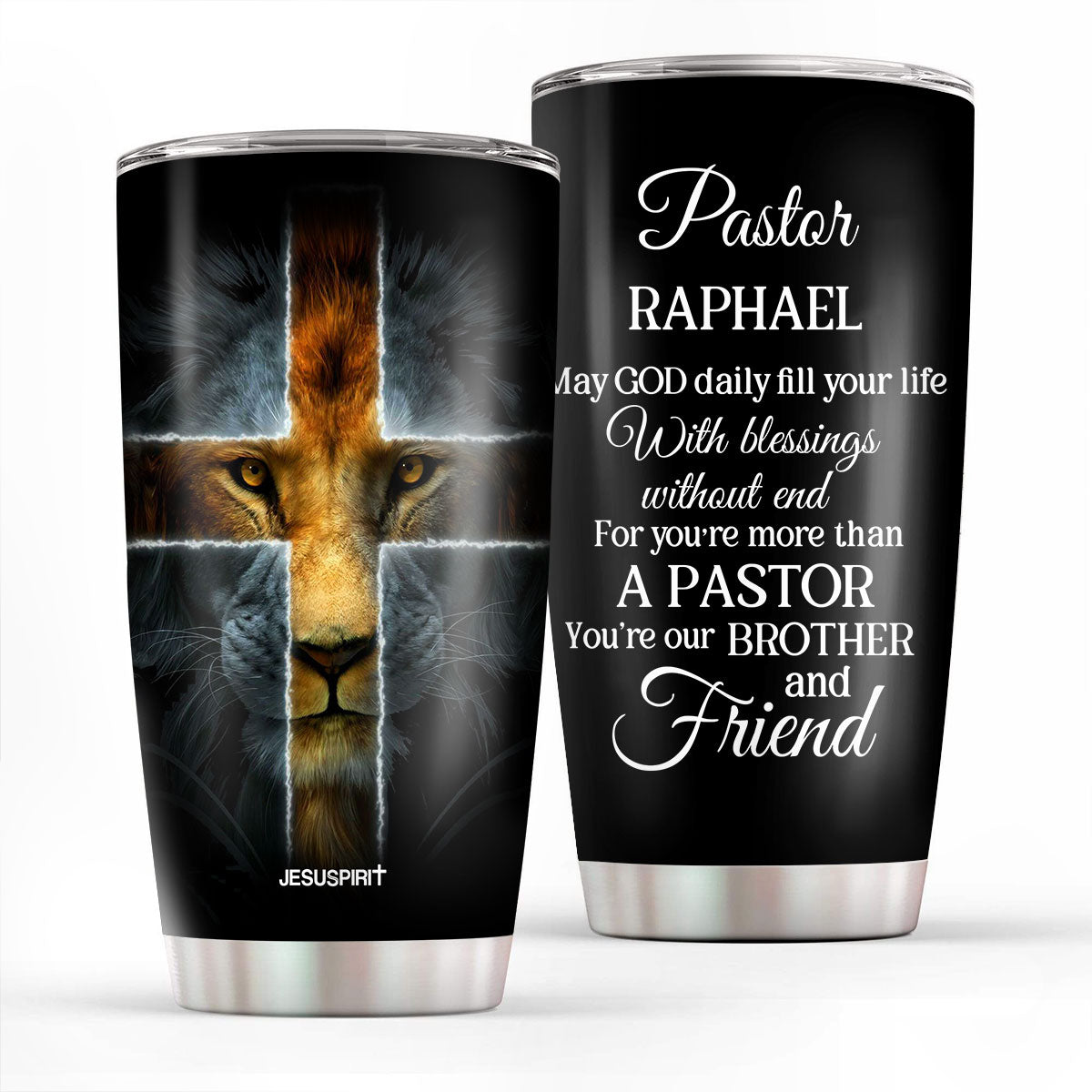 Brother and Friend - Inspirational Stainless Steel Tumbler