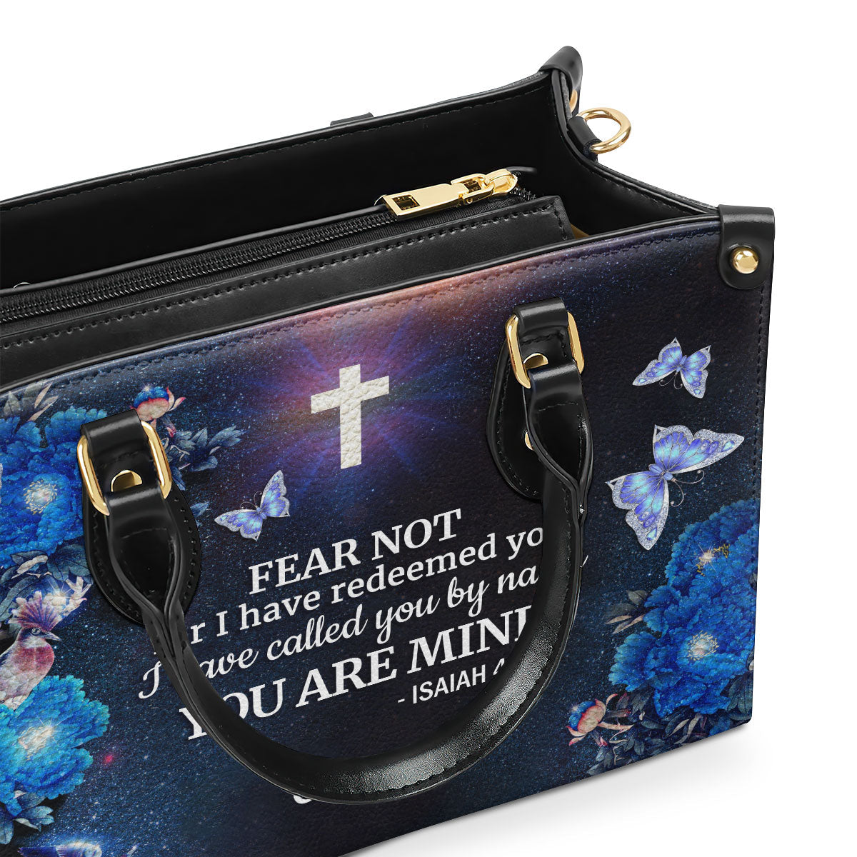 I Have Called You By Name - Personalized Leather Handbag GMJSLB200080