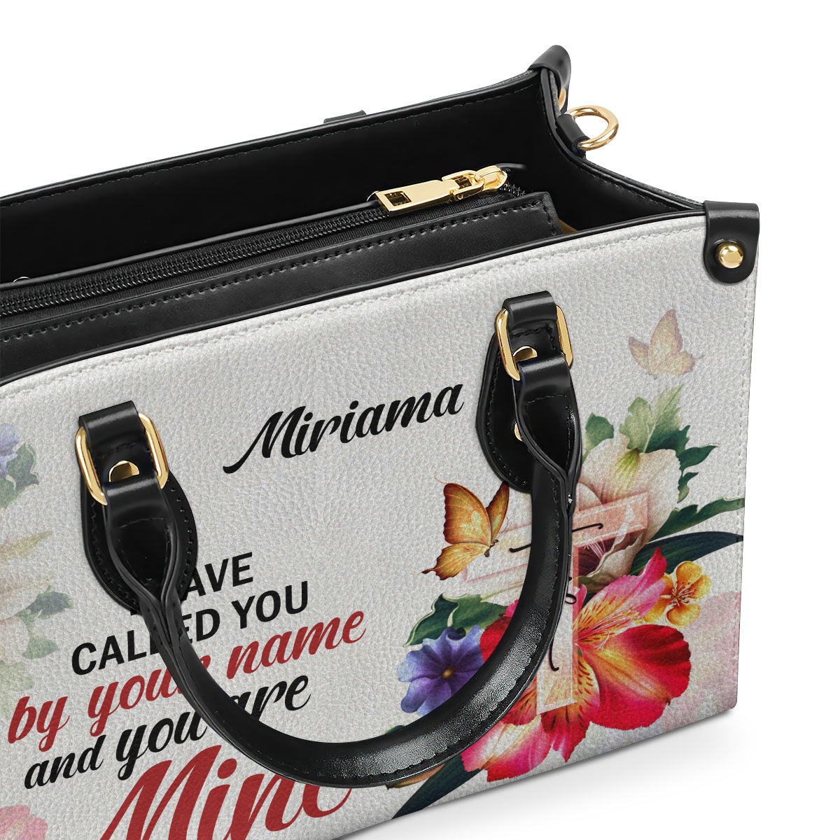 Faith-Inspired - Personalized Leather Handbag GMJSLB200091