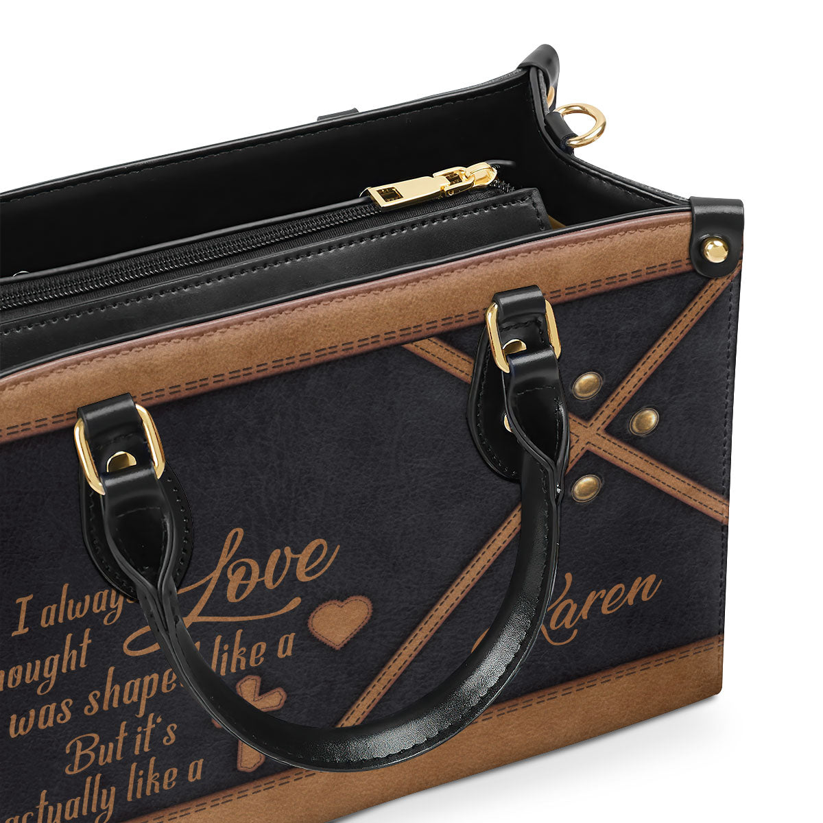 Faith-Inspired - Personalized Leather Handbag for Women GMJSLB200105