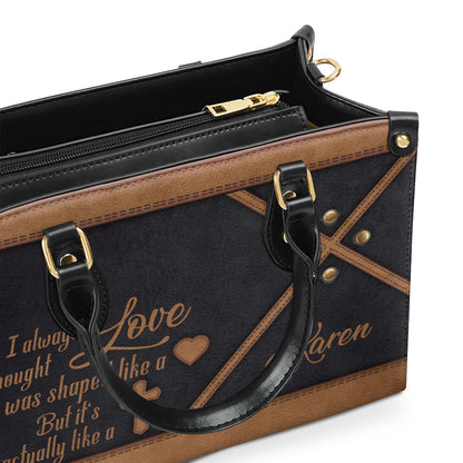 Faith-Inspired - Personalized Leather Handbag for Women GMJSLB200105