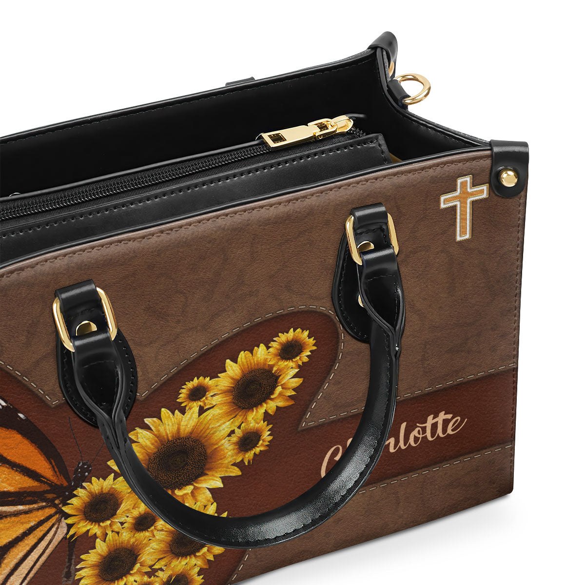 Faith-Inspired - Personalized Leather Handbag GMJSLB200076