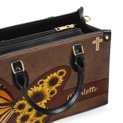 Faith-Inspired - Personalized Leather Handbag GMJSLB200076