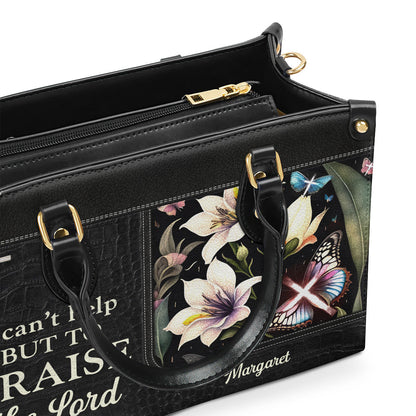 Christian Faith - Personalized Leather Handbag GMJSLB200044