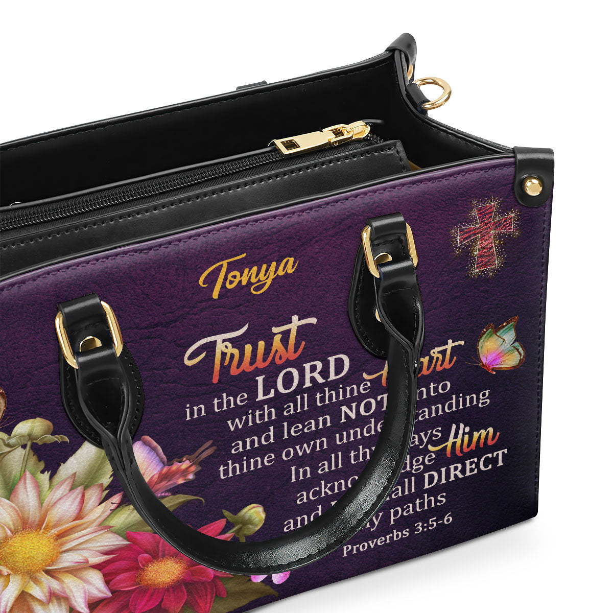 Trust In The Lord - Leather Handbag GMJSLB200084