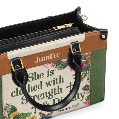 Bible Verse - Personalized Leather Handbag for Women GMJSLB200110