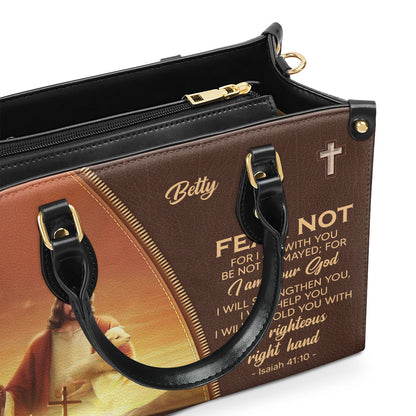 Faith-Inspired - Personalized Leather Handbag GMJSLB200104