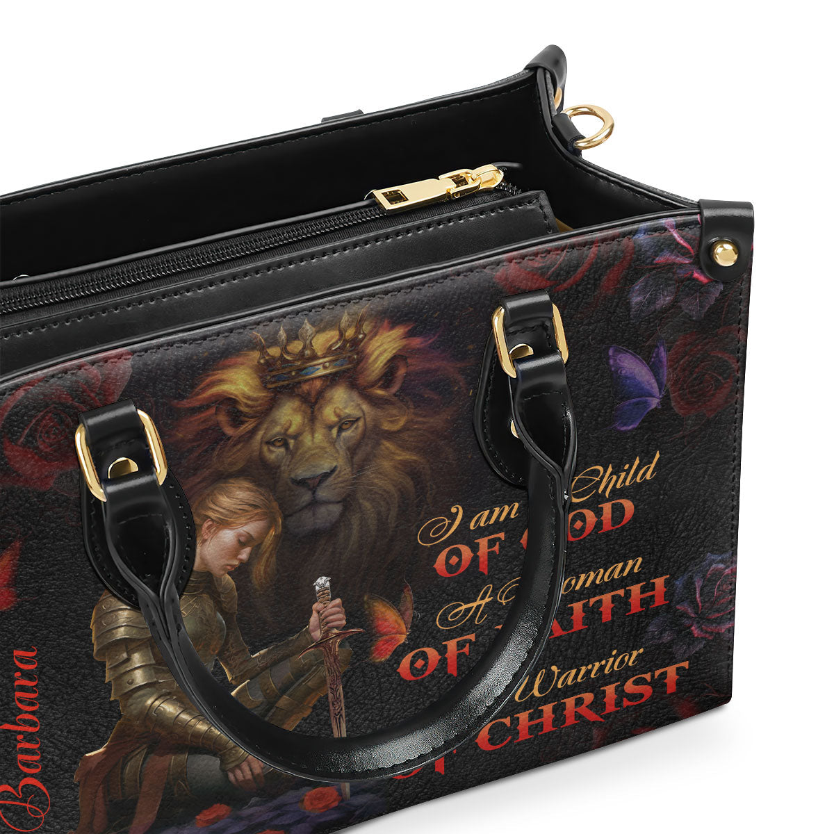 Faith-Inspired - Personalized Leather Handbag GMJSLB200025