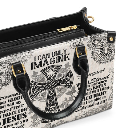 Inspirational Faith - Personalized Leather Handbag GMJSLB200027