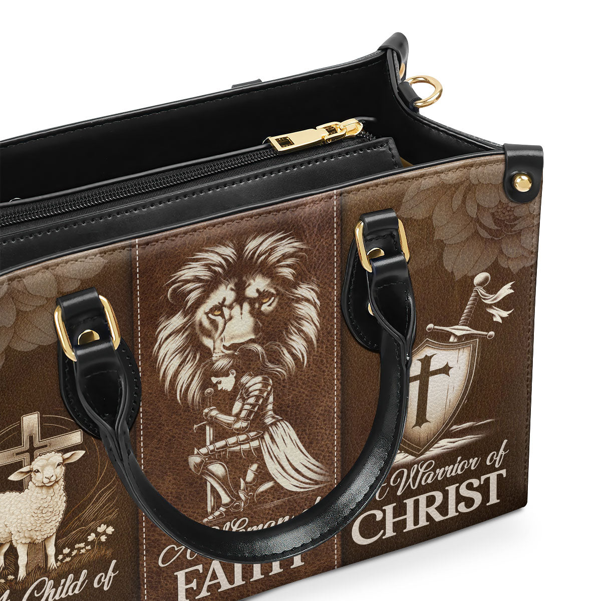 Faith-Inspired Leather Handbag - Personalized Women's Gift GMJSLB200030