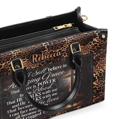 Faith-Inspired - Personalized Leather Handbag GMJSLB200020