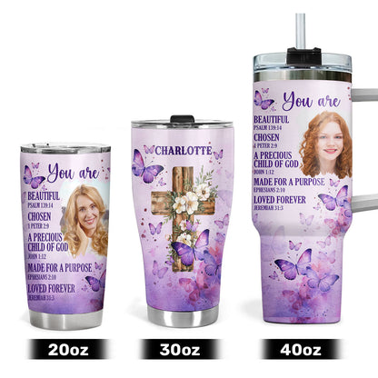 A Precious Child of God - Personalized Tumbler