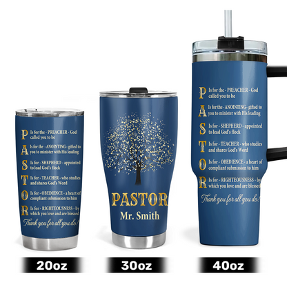 Jesus Spirit Faith - Personalized Stainless Steel Tumbler