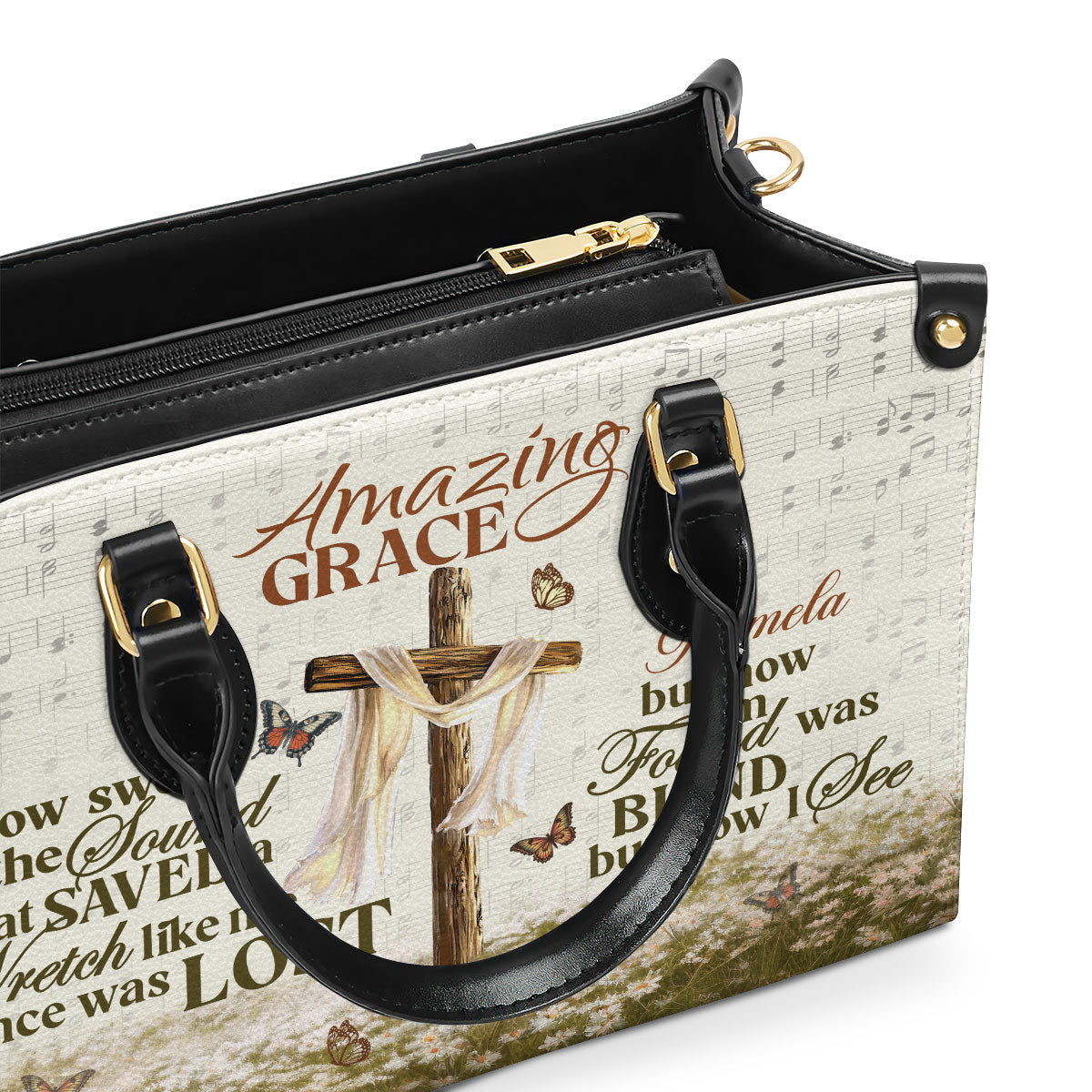 Faith-Inspired - Personalized Leather Handbag GMJSLB200025
