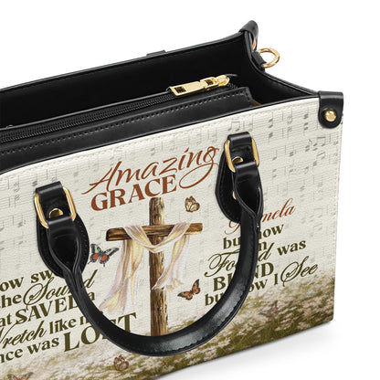 Faith-Inspired - Personalized Leather Handbag GMJSLB200025