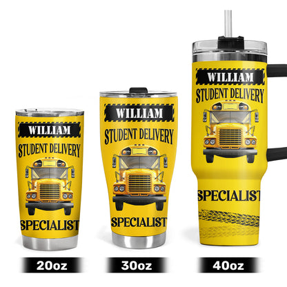 Thank You Bus Driver - Personalized Tumbler